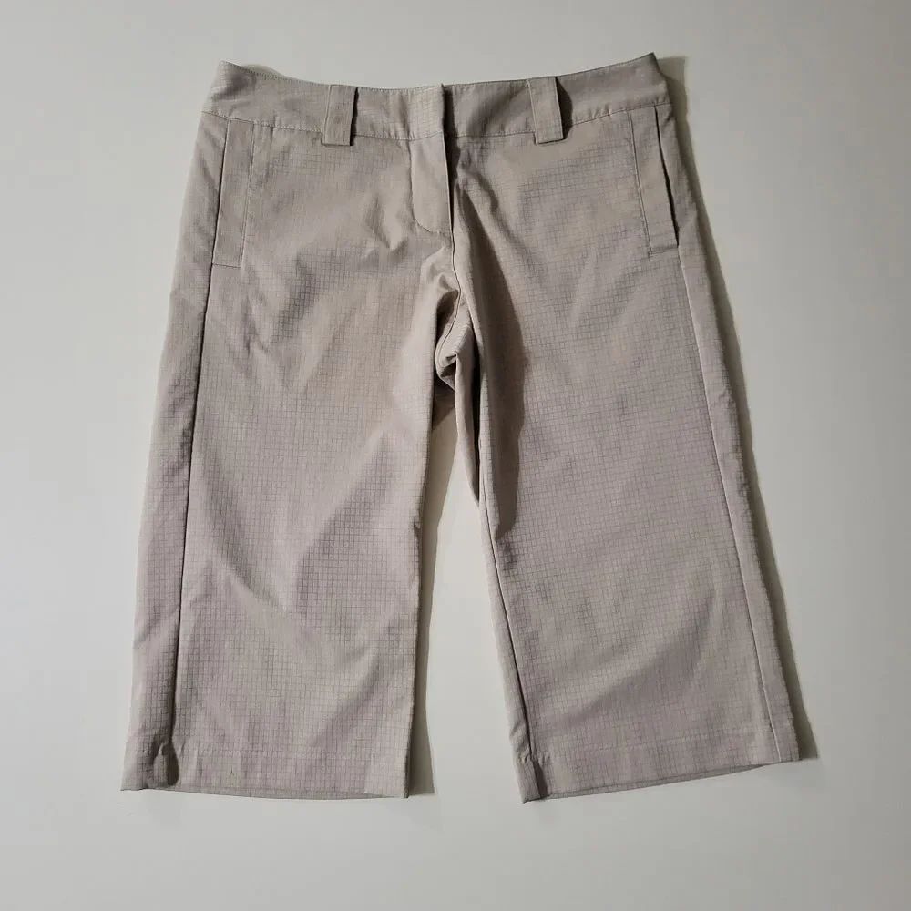 adidas ClimaLite Three Stripe Textured Long Golf Shorts